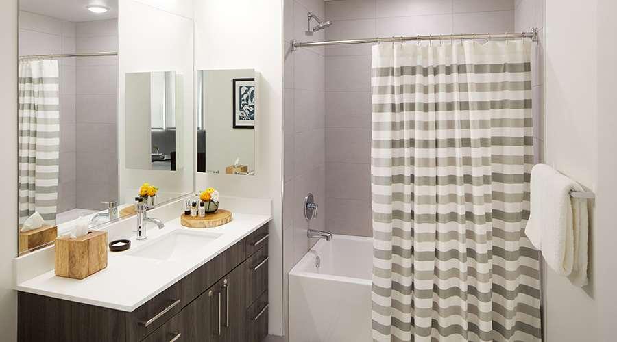 Sentral Michigan Avenue Aparthotel Чикаго Екстериор снимка A shower curtain